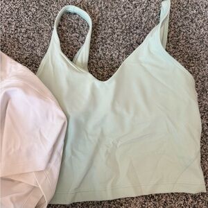 Lululemon mint green align tank